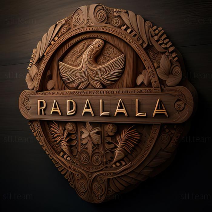 3D модель Палау Республика Палау (STL)